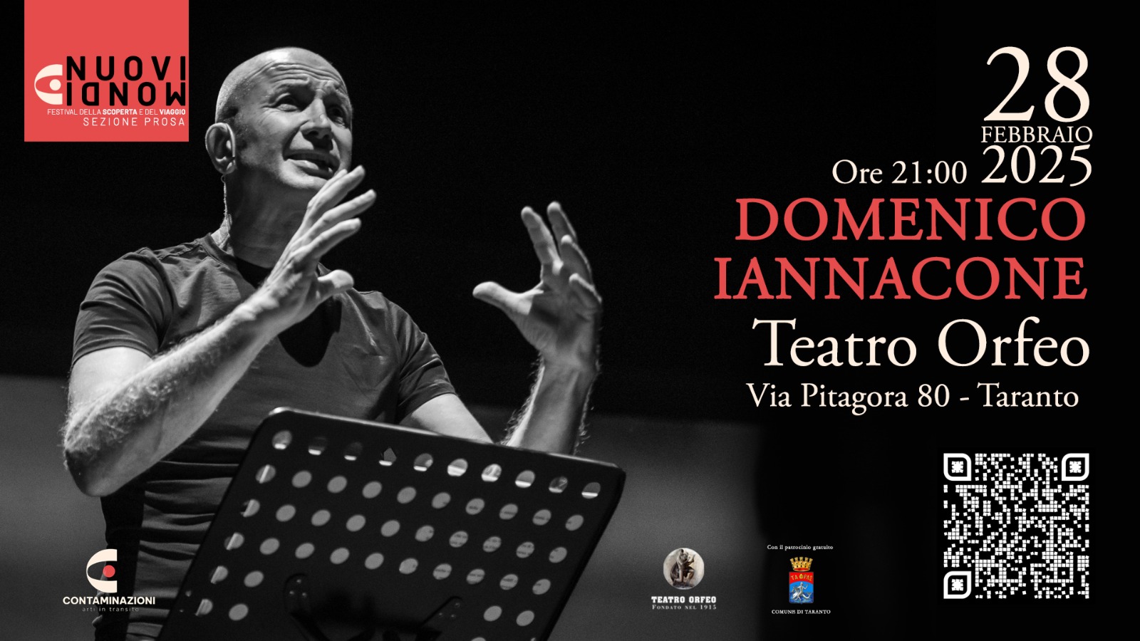 Domenico iannaccone al teatro Orfeo