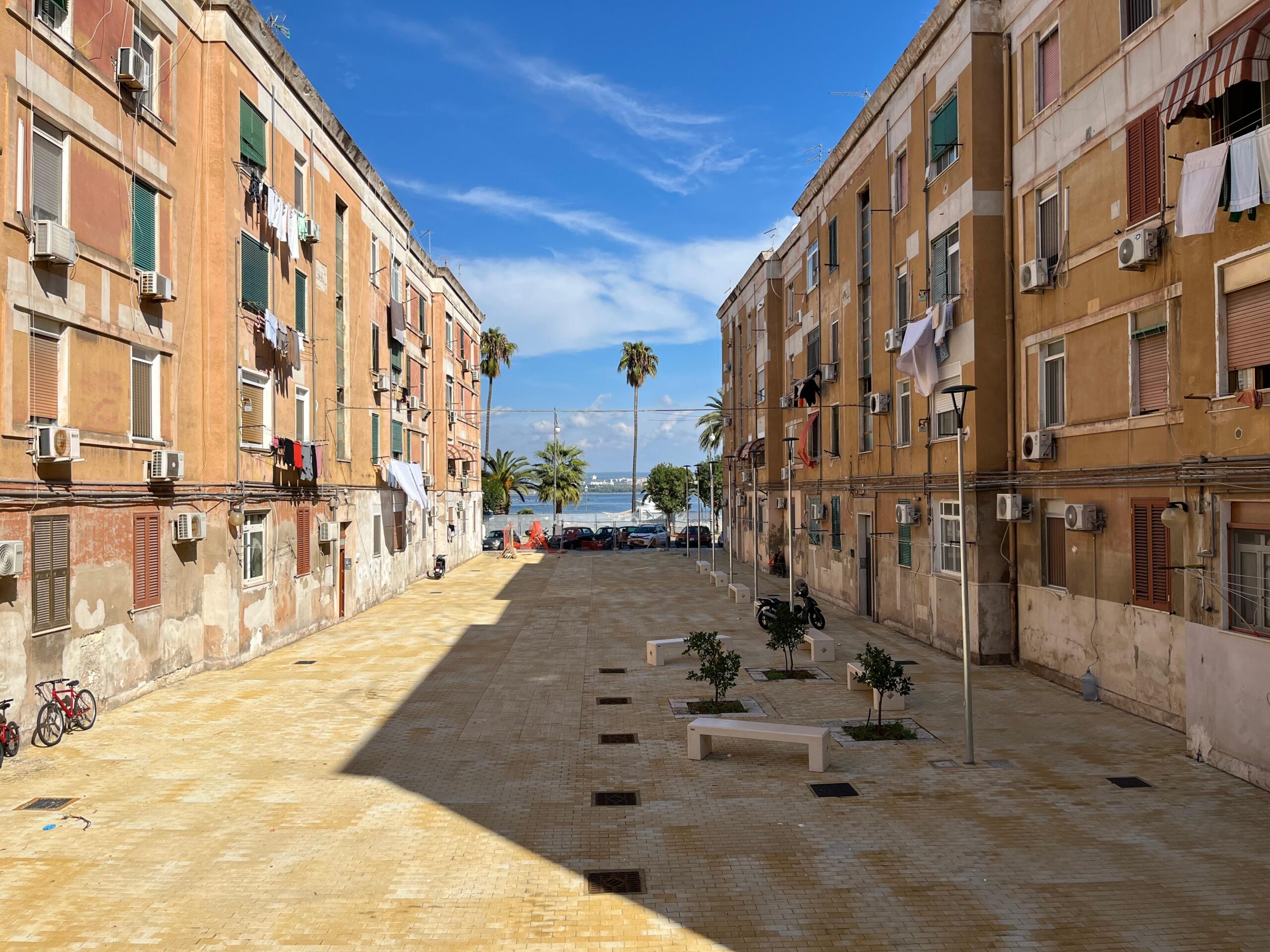 Strisce blu in via Garibaldi Radio Cittadella